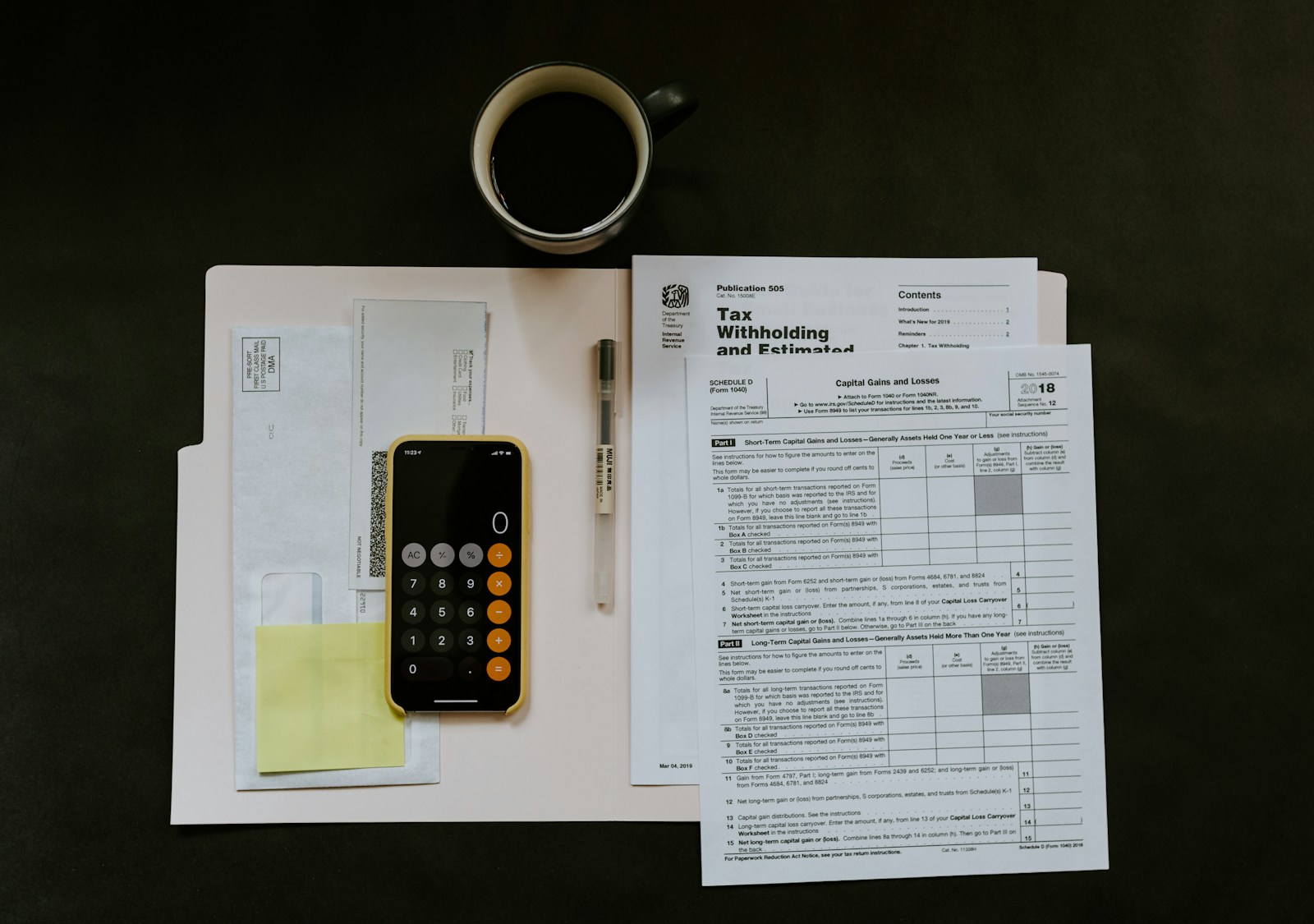 Freelancer working on pricing strategy and business proposal