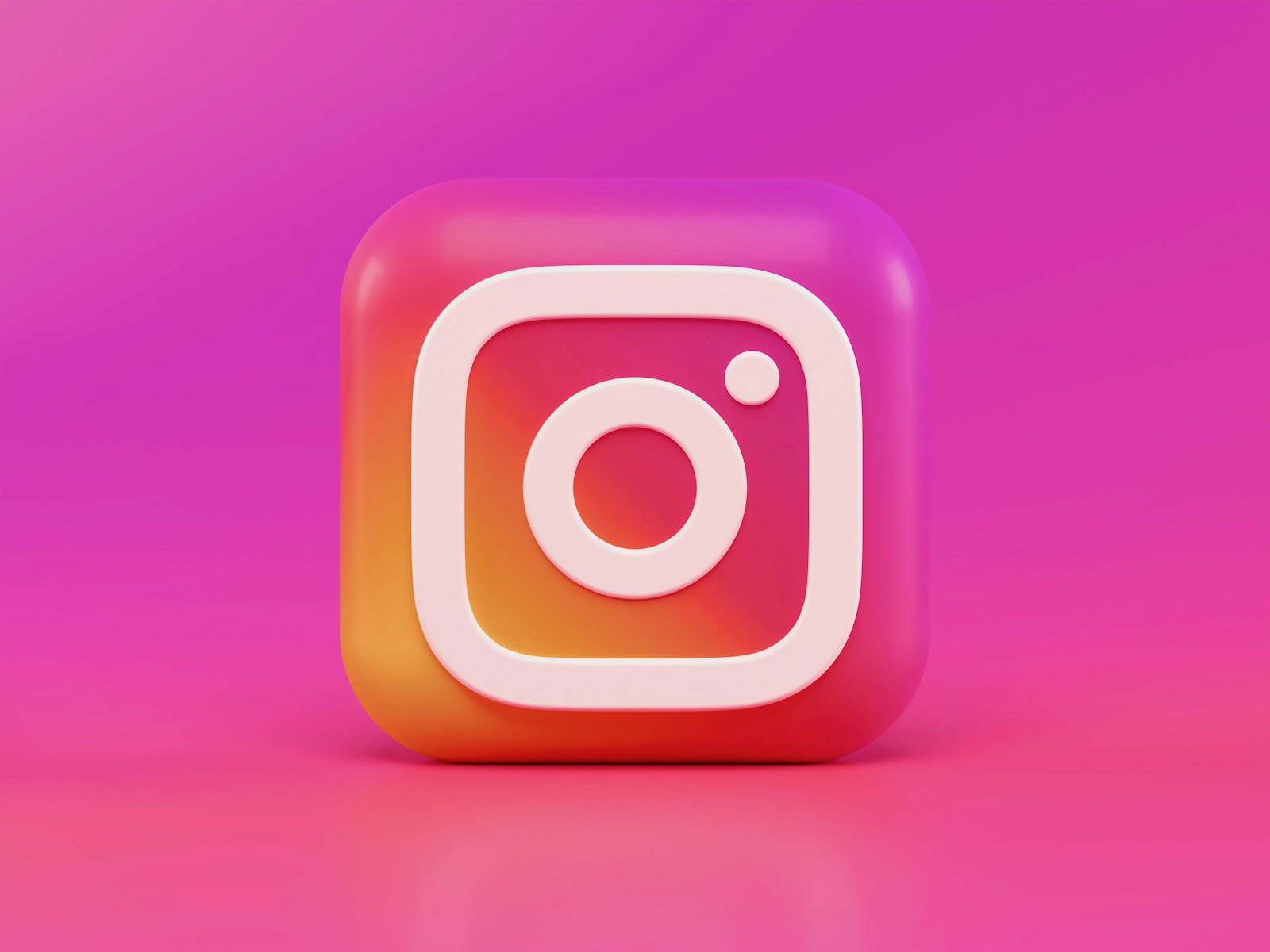 Instagram on phone for freelance marketing